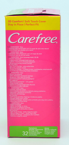 Carefree Aloe 3D Comfort 3x32pcs Pantyliners & Normal Cotton 3D Comfort 5 x 34pcs & Fresh Scent Large Plus 4x28pcs - obrazek 11