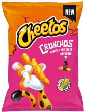 Cheetos Crunchos Ginger & Soy Sauce 80 g New!