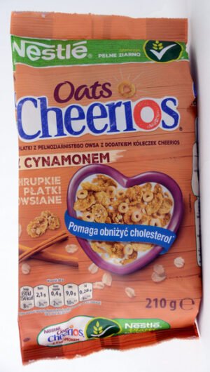 Nestle Cereal Cheerios Oats Cinnamon 210 g