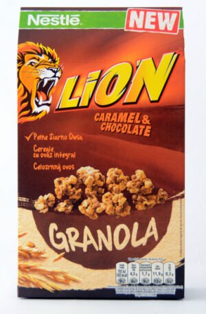 Nestle Lion Caramel&Chocolate Granola 300 g