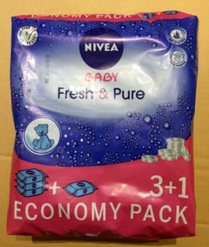 Nivea Chusteczki Baby Fresh&Pure 6x63
