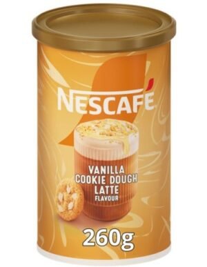 Nescafe Vanilla Cookie Dough Latte Coffee Tub 260g